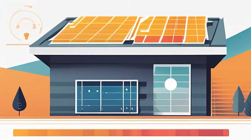 How to transmit solar roof grid connection