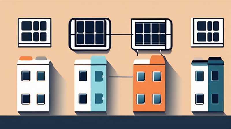 Where to install solar panels in the room