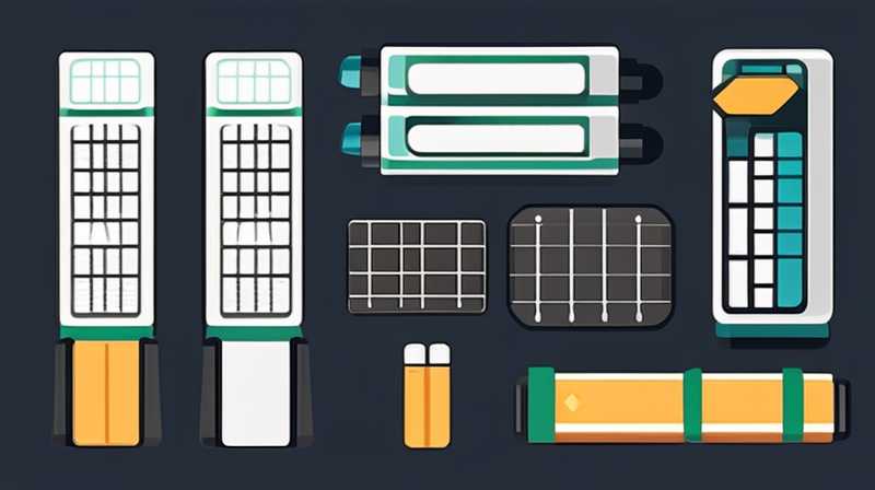 How to set up solar panel charging lithium battery