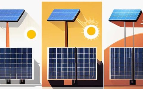 What solar panels does the Great Wall solar outdoor light use?