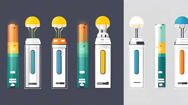 How to connect the light-emitting tube of solar lamp