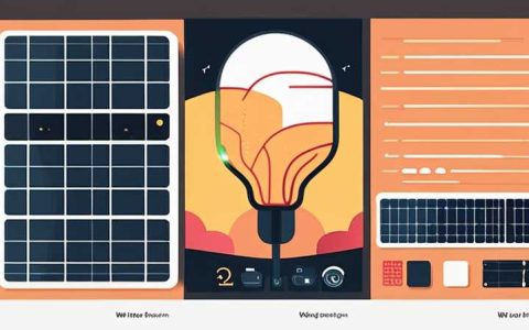 What are the wiring for solar lights?