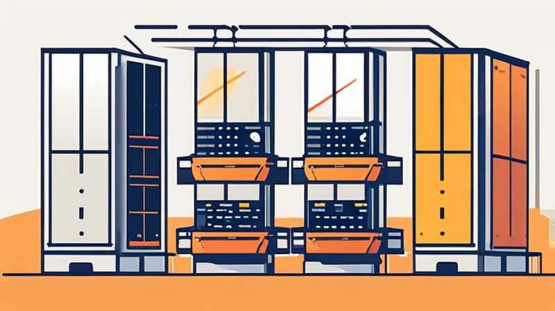 What does a solar support rack look like?