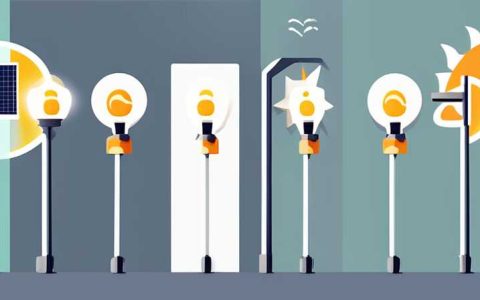 Which direction is better for solar street lights?