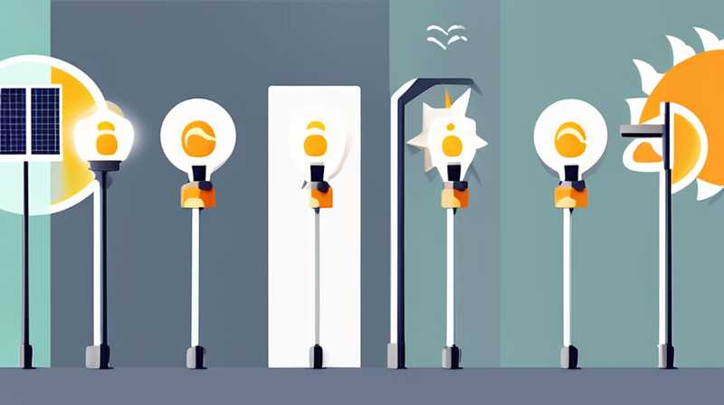 Which direction is better for solar street lights?