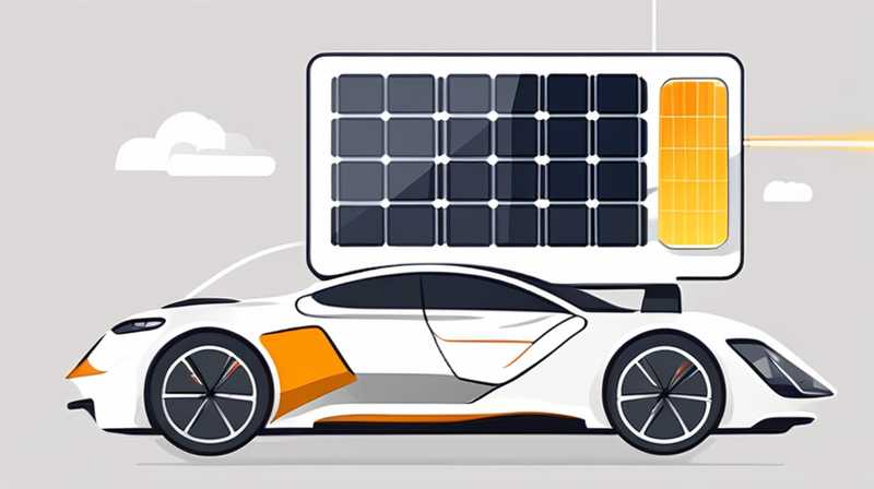 How about installing solar energy on the front of the car