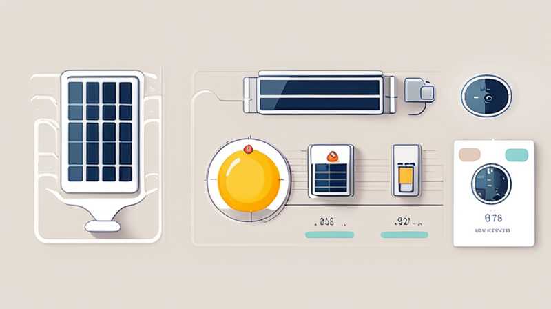 How many meters can solar monitoring effectively monitor at night?