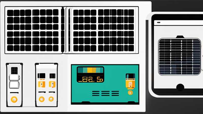How much electricity does a4 solar panel