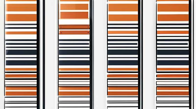 What is the problem of stripes on solar panels?