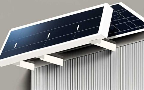How to install wall mounted solar panels on guardrails