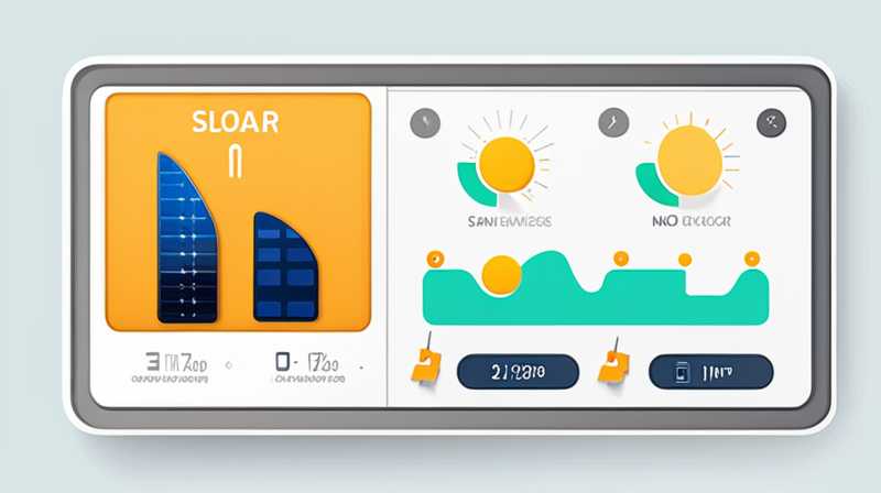 How do I view solar energy monitoring?