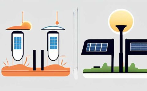 What is the power of urban solar street lights?