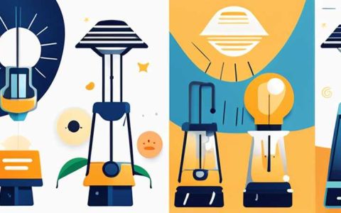 Which companies are listed on the solar lamp market?