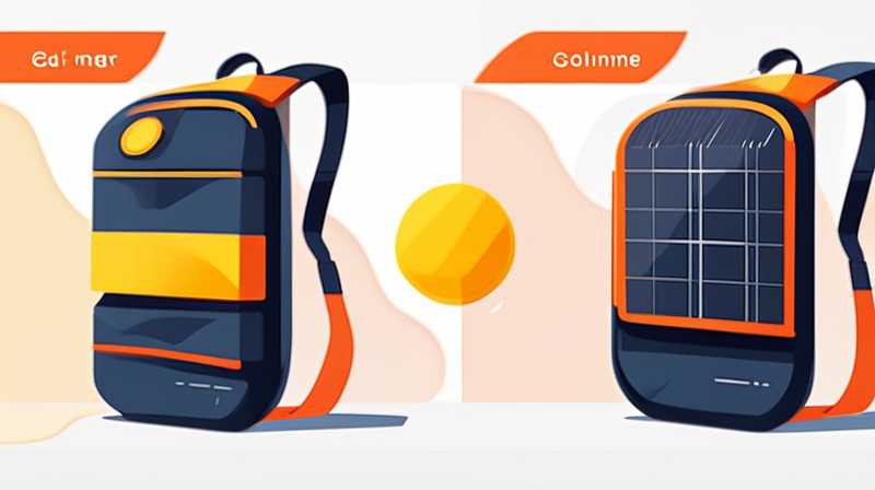 How to make your own solar powered foldable bag