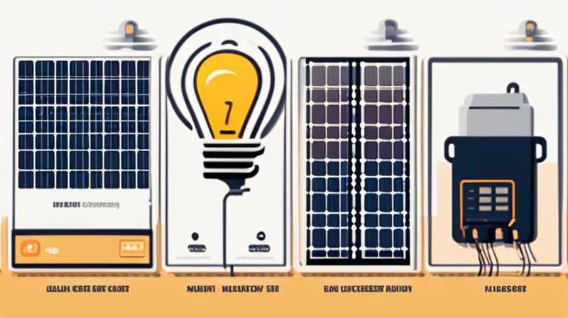 How to convert electricity to solar energy