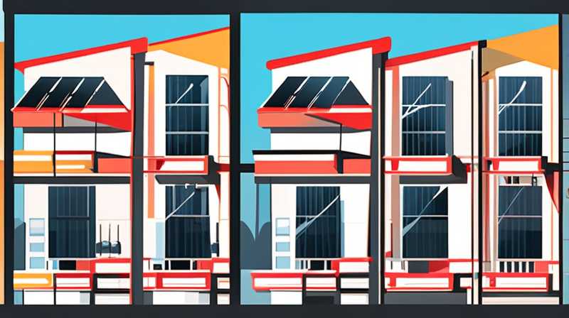 How to change the balcony solar panel