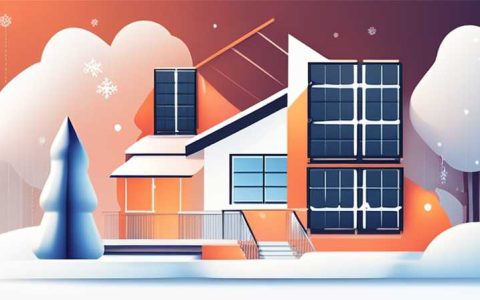 How to clear snow from solar panels in winter