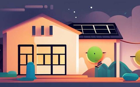 How about solar lights in the yard?