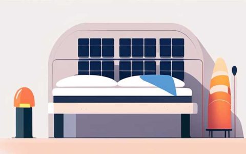 How to use the solar lights on bed cars