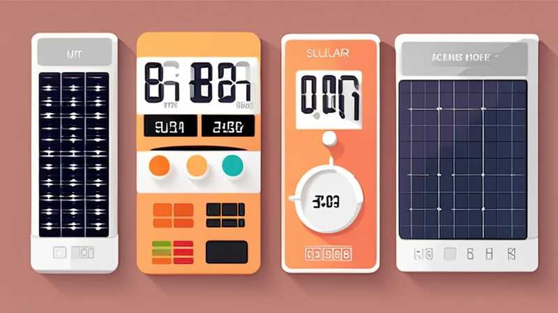 How to calculate unit solar power