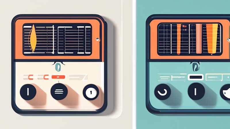 How to connect a solar current and voltage meter