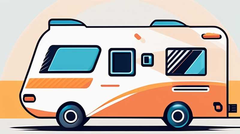 What is a hand-pulled solar RV?