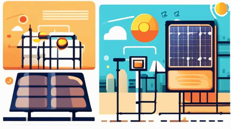 What does solar panel 210 mean?