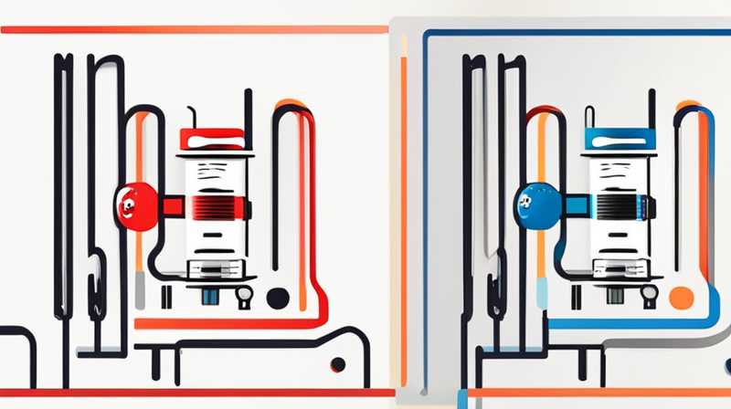 How to vent the solenoid valve solar energy