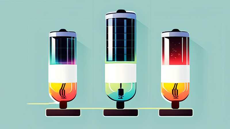 What is the battery of a solar light?