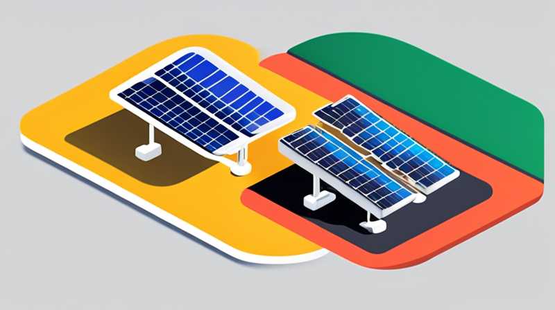 How many solar panels are used in traffic signs?