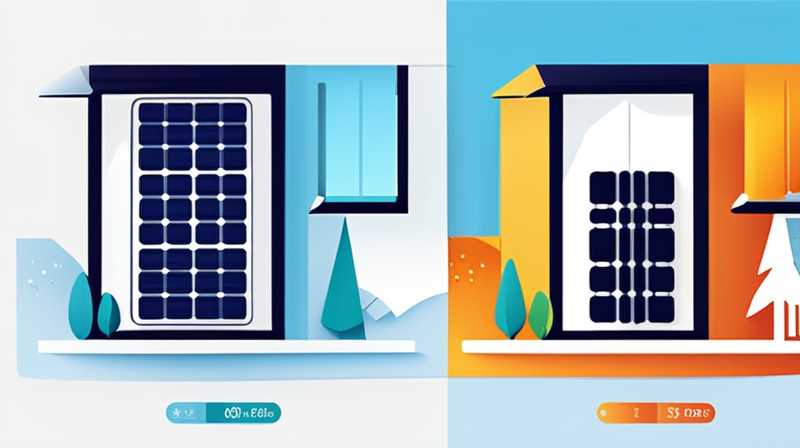 How to thaw a frozen home solar panel