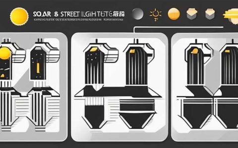 How to connect B and S of solar street light