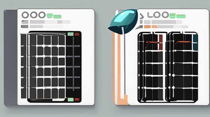 How many watts does a 1000v single crystal solar panel have?