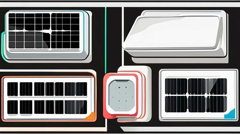 How to install the solar panel bracket