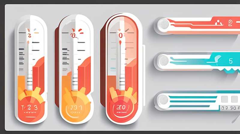 How much does a solar temperature measuring tube cost?