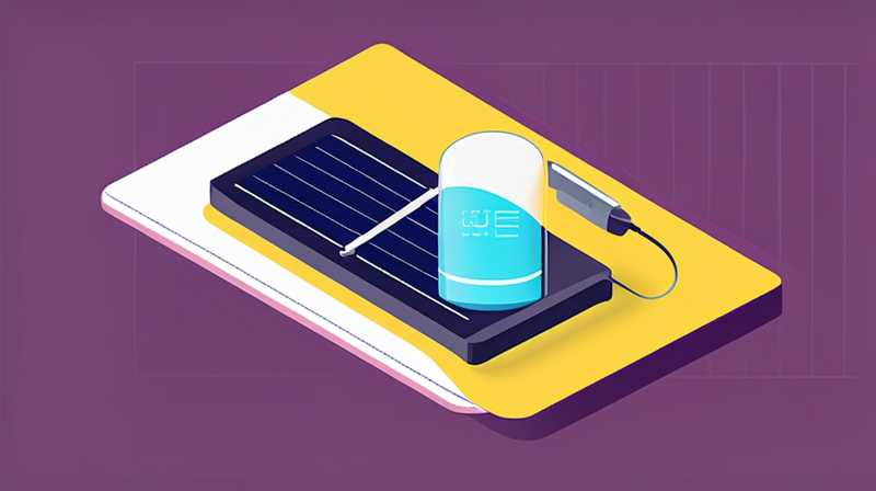 How many watts does a solar charging battery have