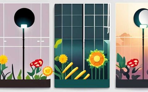 How to install solar garden light fence