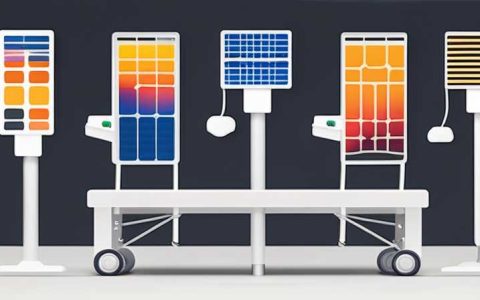 What materials are solar LEDs made of?
