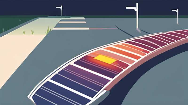 How to pre-buried solar road lights