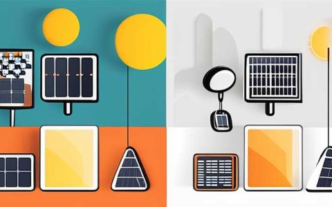 How to connect LED lights and solar panels