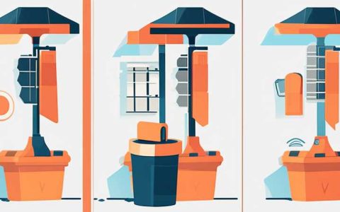 How to remove solar lights at garbage sites