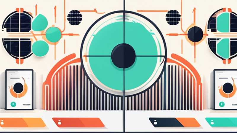 How to connect two solar panels to monitor