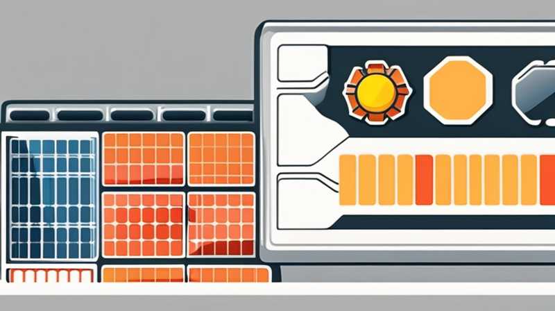 What do solar panels represent?