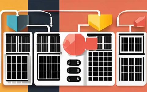How to connect the male and female plugs of solar panels