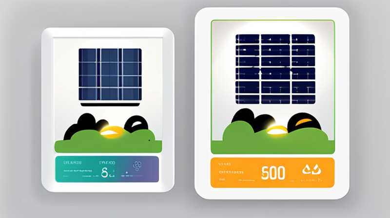 What does 18000N solar light mean?