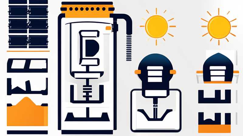 How to replace the solar boost pump if it is broken?