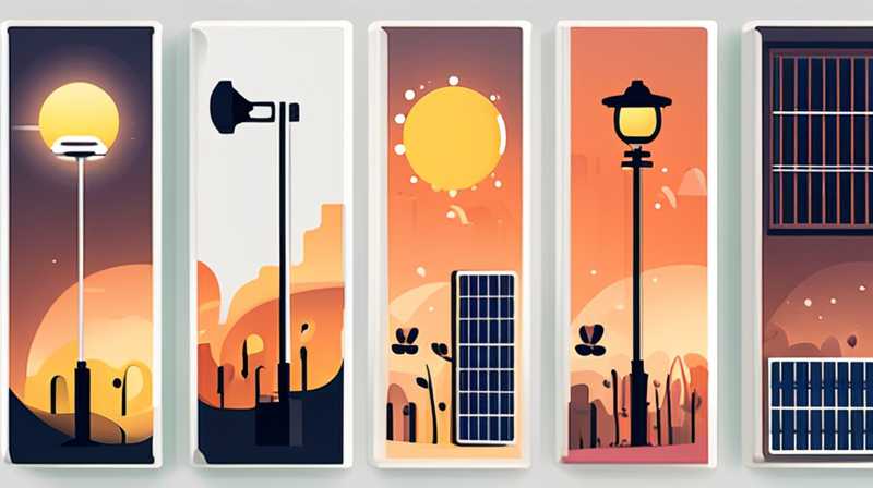 What are the impacts of solar street lights?