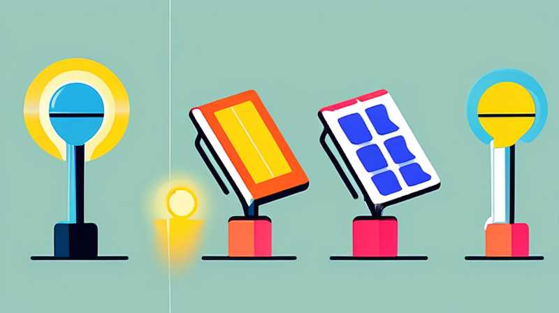 How to make solar lamps with magnets