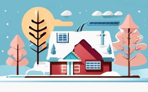How to deal with solar energy and snow in winter