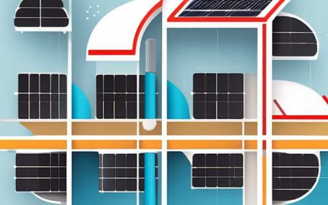 How to lay solar pipes and wiring